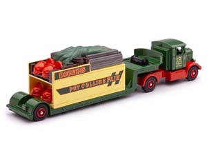 SCAMMELL СЕДЕЛЬНЫЙ ТЯГАЧ С ПРИЦЕПОМ COLLINS FAIR ЗЕЛЕНЫЙ С ЖЕЛТЫМ И КРАСНЫМ — фото 7