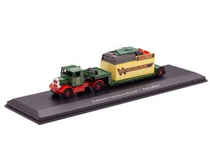 SCAMMELL СЕДЕЛЬНЫЙ ТЯГАЧ С ПРИЦЕПОМ COLLINS FAIR ЗЕЛЕНЫЙ С ЖЕЛТЫМ И КРАСНЫМ — фото 11