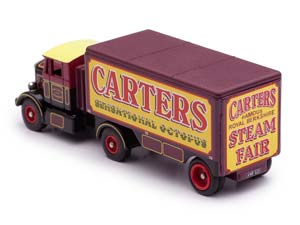 SCAMMELL СЕДЕЛЬНЫЙ ТЯГАЧ С ПОЛУПРИЦЕПОМ CARTERS КОРИЧНЕВЫЙ С БЕЖЕВЫМ — фото 3