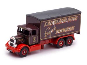 SCAMMELL 6 ФУРГОН WHEELER J.ROW КРАСНЫЙ С ЧЕРНЫМ