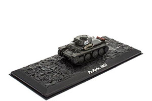 МОДЕЛЬ ТАНКА PZ.KPFW.38(T) AUSF.F-7.PZ.DIVISION 1941
