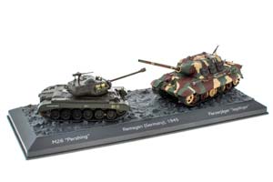 TANK M26 PERSHING AND PANZERJAGER JAGDTIGER 1945 / 2 ТАНКА (НАБОР БИТВА ПРИ РЕМАГЕНЕ ГЕРМАНИЯ 1945) — фото 5