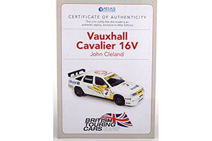 VAUXHALL CAVALIER 16V JOHN CLELAND #4 BTCC 1995 — фото 4