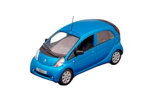 PEUGEOT ION 2010, OCEAN BLUE MET