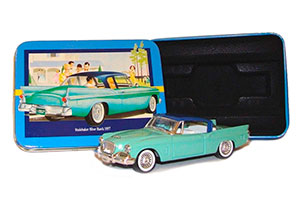 STUDEBAKER SILVER HAWK 1957 GREEN