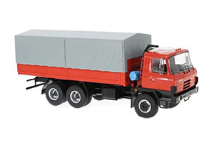 TATRA 815 V26.208 6Х6 БОРТОВОЙ ГРУЗОВИК С ТЕНТОМ 1994 RED