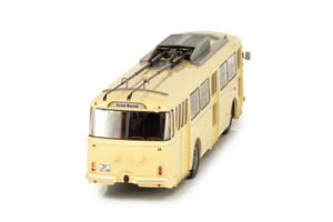 SKODA 9TR ТРОЛЛЕЙБУС EBERSWALDE 1961 БЕЖЕВЫЙ — фото 6