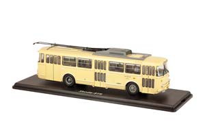 SKODA 9TR ТРОЛЛЕЙБУС EBERSWALDE 1961 БЕЖЕВЫЙ — фото 10