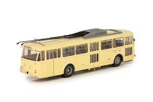 SKODA 9TR ТРОЛЛЕЙБУС EBERSWALDE 1961 БЕЖЕВЫЙ — фото 2