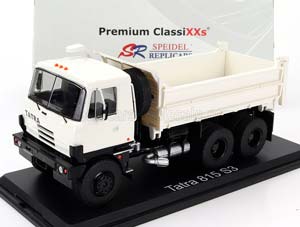 TATRA 815 S3 TRUCK CASSONE RIBALTABILE 1983, WHITE BLACK
