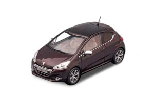 PEUGEOT 208 XY 2012 PURPLE NIGHT (ЧЕРНО-ФИОЛЕТОВЫЙ)