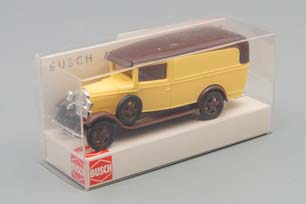 FORD MODEL AA PANEL VAN, BEIGE / BROWN (ДЛИНА МОДЕЛИ 3-5 СМ) — фото 3