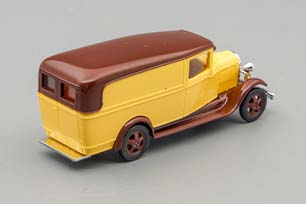 FORD MODEL AA PANEL VAN, BEIGE / BROWN (ДЛИНА МОДЕЛИ 3-5 СМ) — фото 2
