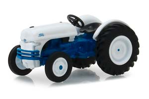 FORD 8N 1949 WHITE/BLUE (ДЛИНА МОДЕЛИ 6-10 СМ)