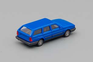 VW VOLKSWAGEN PASSAT B2 VARIANT (1985), BLUE (ДЛИНА МОДЕЛИ 3-5 СМ) — фото 2