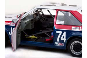FORD ESCORT MK3 RS 1600I #74 BRITISH SALOON CAR CHAMPIONSHIP 1985 BELCHER — фото 7