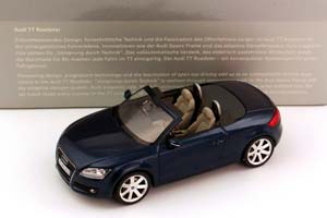 AUDI TT ROADSTER 2006 СИНИЙ (БОКС МОЖЕТ ИМЕТЬ ПОТЕРТОСТИ ИЛИ ТРЕЩИНЫ) — фото 8
