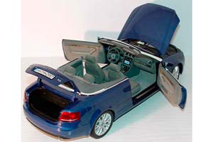 AUDI A4 CABRIOLET 3.2 QUATTRO 2006 СИНИЙ МЕТАЛЛИК — фото 4