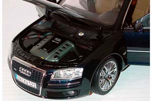 AUDI A8 4.2 TDI FACELIFT 2005 DARK BLUE METALLIC — фото 7