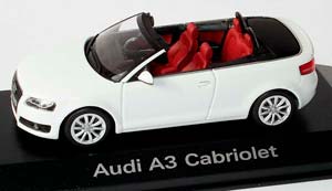 AUDI A3 CABRIOLET 2008 БЕЛЫЙ — фото 3
