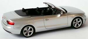 AUDI A5 CABRIOLET 2008 СЕРЕБРИСТЫЙ — фото 3
