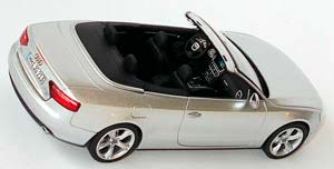 AUDI A5 CABRIOLET 2008 СЕРЕБРИСТЫЙ — фото 4