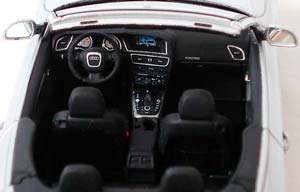 AUDI A5 CABRIOLET 2008 СЕРЕБРИСТЫЙ — фото 5