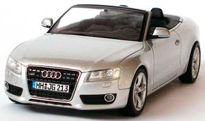 AUDI A5 CABRIOLET 2008 СЕРЕБРИСТЫЙ — фото 10