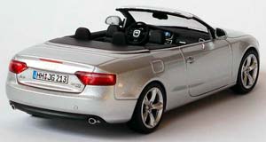 AUDI A5 CABRIOLET 2008 СЕРЕБРИСТЫЙ — фото 2