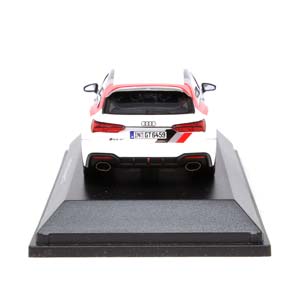 AUDI A6 RS6 AVANT GT SW STATION WAGON 2023, WHITE RED GREY — фото 5