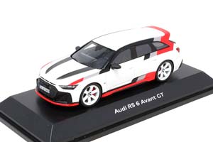 AUDI A6 RS6 AVANT GT SW STATION WAGON 2023, WHITE RED GREY