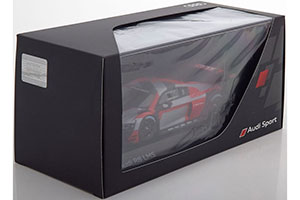 AUDI R8 LMS TEAM AUDI SPORT N0 PRESS SEASON (2017), RED SILVER BLACK — фото 3