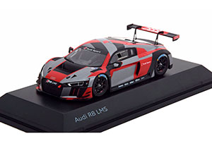 AUDI R8 LMS TEAM AUDI SPORT N0 PRESS SEASON (2017), RED SILVER BLACK