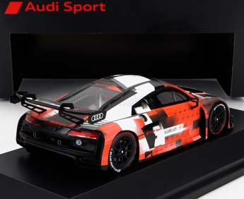 AUDI R8 LMS GT3 EVO II PRESENTATION (2022), WHITE RED BLACK — фото 2