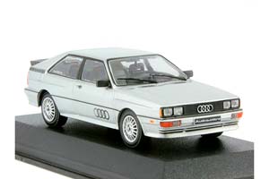 AUDI QUATTRO COUPE 1981 СЕРЕБРИСТЫЙ (БОКС МОЖЕТ ИМЕТЬ ПОТЕРТОСТИ ИЛИ ТРЕЩИНЫ) — фото 4
