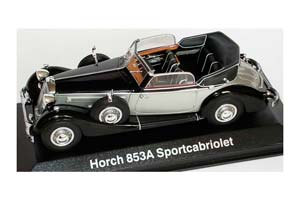 HORCH 853A SPORTCABRIOLET 1938 СЕРЕБРИСТЫЙ (БОКС МОЖЕТ ИМЕТЬ ПОТЕРТОСТИ ИЛИ ТРЕЩИНЫ) — фото 5