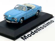 VW VOLKSWAGEN KARMANN GHIA CONVERTIBLE LIGHTBLUE