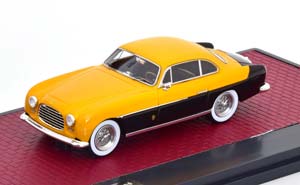 FERRARI 212 INTER COUPE JUAN PERON GHIA 1952 YELLOW BLACK