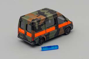 FORD TRANSIT HALBBUS MD "BRANDWEER", BRONZE GREEN / BROWN / BLACK / LUMINOUS RED / WHITE (ДЛИНА МОДЕЛИ 3-5 СМ) — фото 2