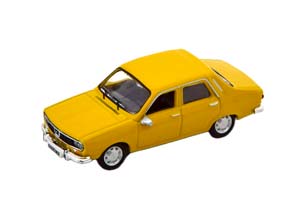 RENAULT 12 1974 YELLOW (ДЛИНА МОДЕЛИ 3-5 СМ)