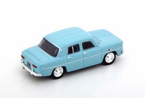 RENAULT 8 1963 LIGHT BLUE (ДЛИНА МОДЕЛИ 3-5 СМ) — фото 2