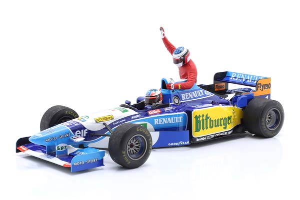 BENETTON B195 #1 5TH CANADIAN GP ALESI TAXI FORMULA 1 1995 M. SCHUMACHER / БЕНЕТТОН B195 5TH КАНАДИАН ГРАН-ПРИ АЛЕСИ ТАКСИ ФОРМУЛА-1 ШУМАХЕР