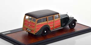 ROLLS-ROYCE PHANTOM 2 SHOOTING BRAKE 1930 DARKGREEN BLACK — фото 2