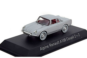 ALPINE RENAULT A108 COUPE 2 + 2 1961 SILVER