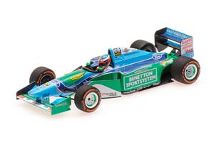 BENETTON FORD B194 MICK SCHUMACHER DEMONSTRATION RUN BELGIAN GP 2017 — фото 5