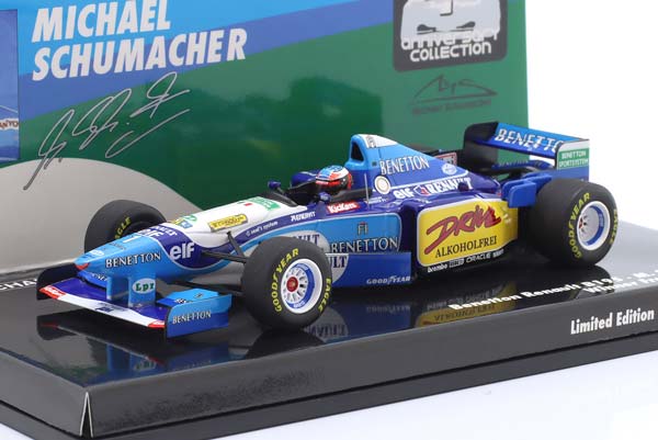 BENETTON RENAULT B195 WINNER GP FRANCE WORLD CHAMPION 1995