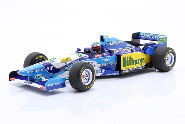 BENETTON B195 #1 WINNER EUROPE GP FORMULA 1 WORLD CHAMPION 1995 M. SCHUMACHER / БЕНЕТТОН B195 ПОБЕДИТЕЛЬ ЕУРОПЕ ГРАН-ПРИ ФОРМУЛА-1 ЧЕМПИОН МИРА МИХАЭЛЬ ШУМАХЕР