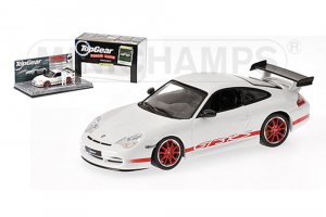 PORSCHE 911 GT3 RS 2007 WHITE/RED STRIPE TOP GEAR L.E. 2009 PCS. — фото 3