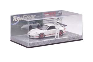 PORSCHE 911 GT3 RS 2007 WHITE/RED STRIPE TOP GEAR L.E. 2009 PCS. — фото 11