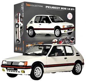 PEUGEOT 205 1.9 GTI KIT WITH 720 PARTS WHITE — фото 5